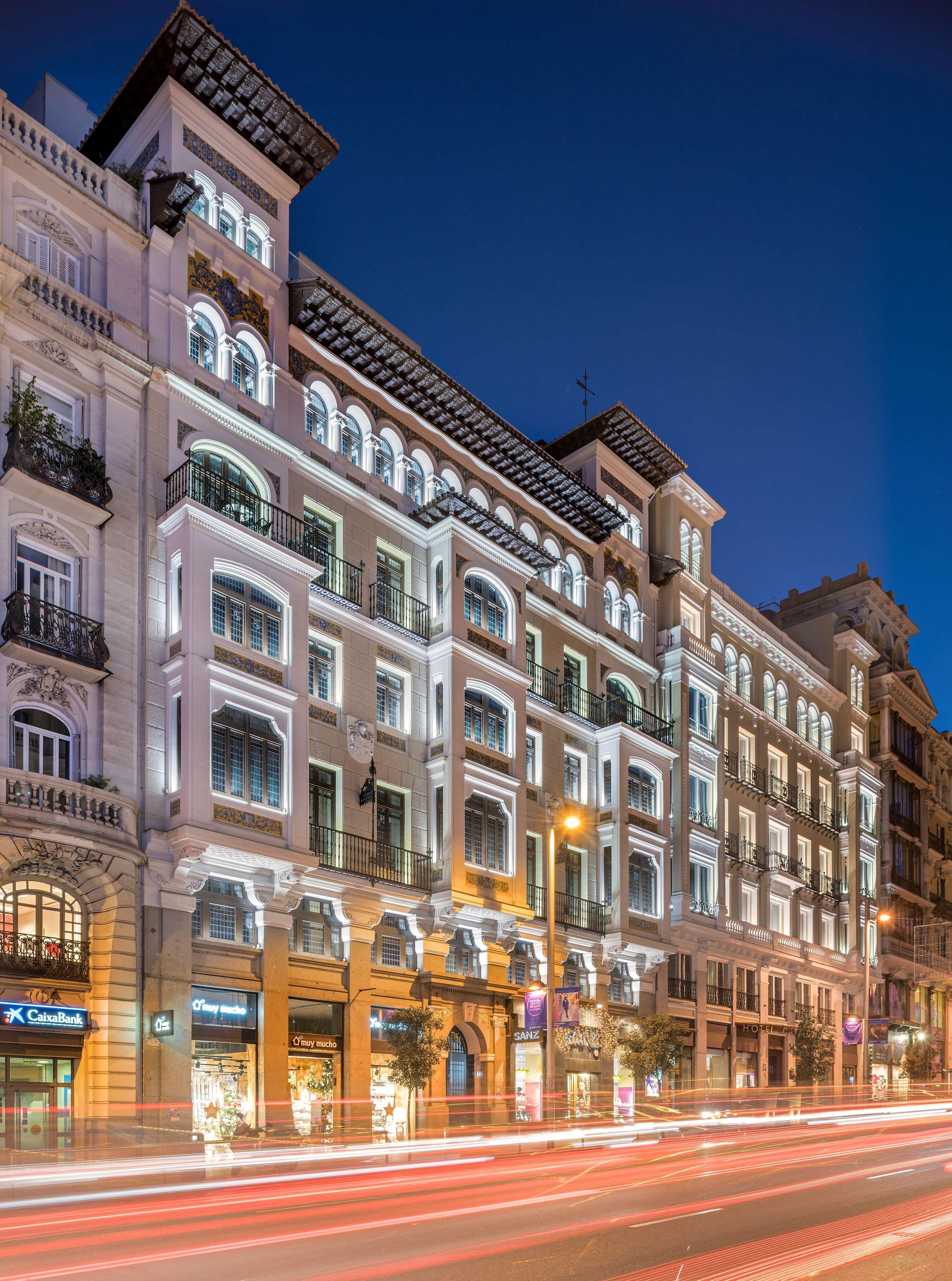 Hotel Catalonia Gran Via Madrid Exterior foto