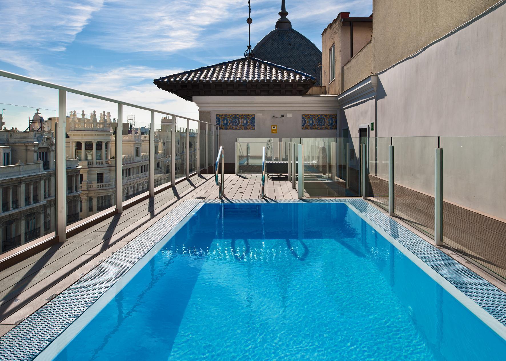 Hotel Catalonia Gran Via Madrid Exterior foto